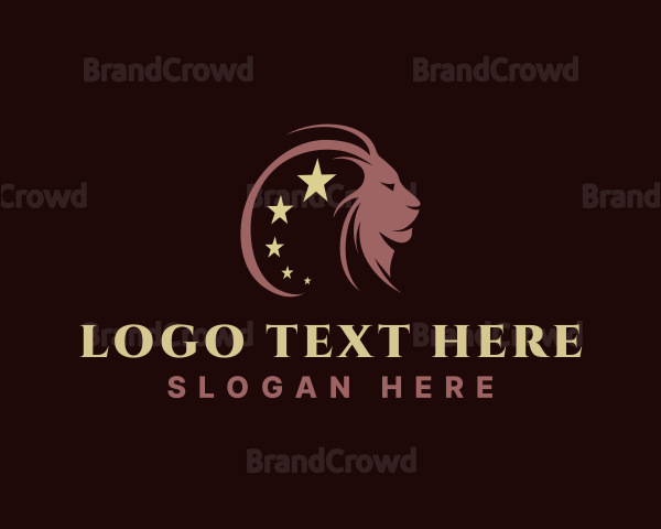 Premium Star Lion Logo