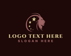 Premium Star Lion  logo design