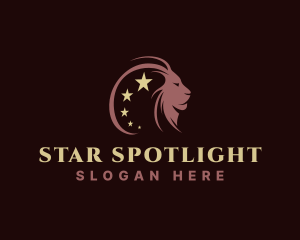 Premium Star Lion  logo design