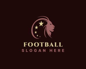 Premium Star Lion  logo design