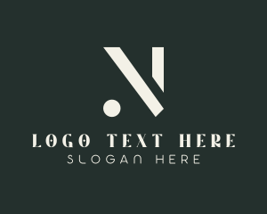Letter N - Fashion Boutique Letter N logo design