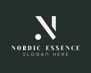 Fashion Boutique Letter N logo design