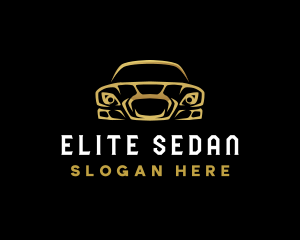 Sedan Vehicle Detailing logo design