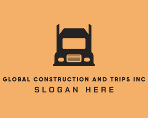 Cargo Freight Trucker Logo