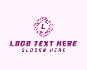 Modern - Digital Swirl Vortex logo design