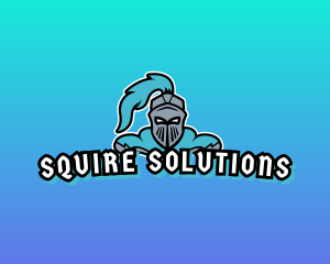 Squire - Knight Warrior Gaming logo design