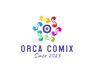 Symbol - Multicolor Company Agency logo design