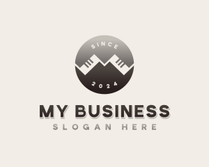 Business Agency Letter M logo design
