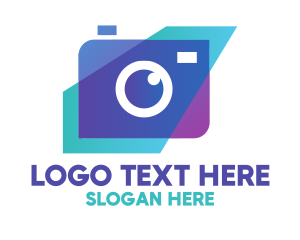 Shutter - Modern Camera Photography logo design