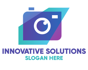 Icon - Modern Camera Photography logo design
