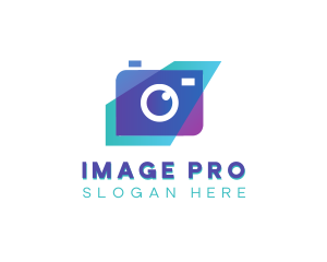 Modern Camera Photography logo design