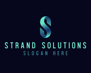 Consulting Startup Letter S logo design