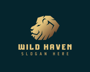 Wild Lion Safari logo design