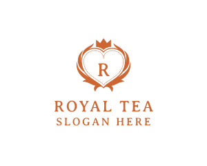 Royal Heart Shield  logo design