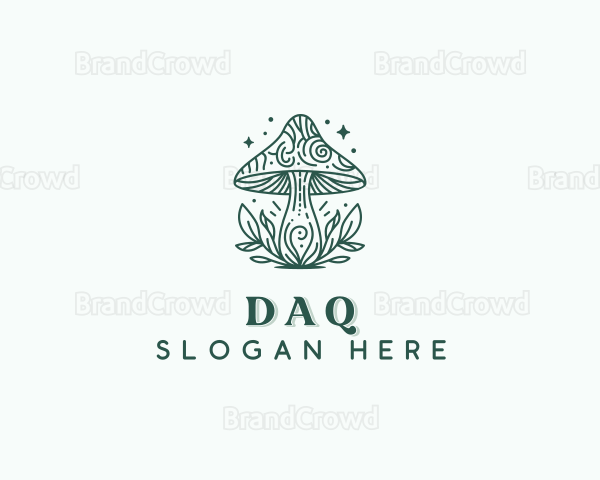 Organic Mushroom Garden Logo