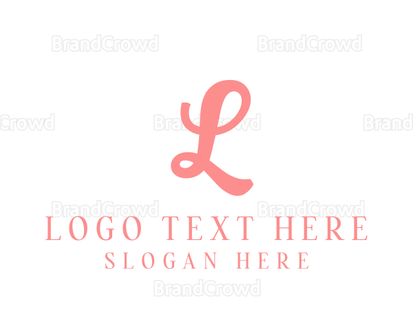 Feminine Pink Boutique Logo