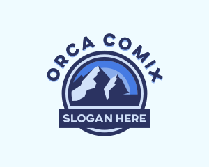 Outdoor Mountain Summit  Logo