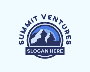 Outdoor Mountain Summit  logo design