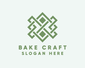 Handwoven Craft Textile logo design