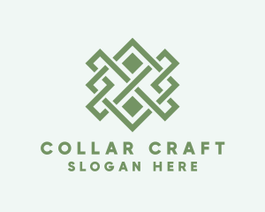 Handwoven Craft Textile logo design