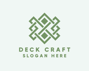 Handwoven Craft Textile logo design