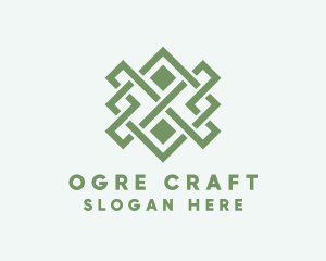 Handwoven Craft Textile logo design