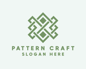 Handwoven Craft Textile logo design