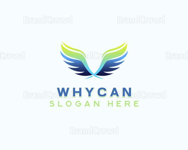 Foundation Wings Angel Logo