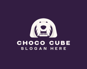 Dog Grooming Comb Logo