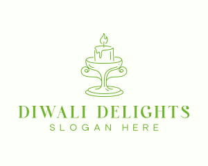 Diwali - Handmade Candle Boutique logo design