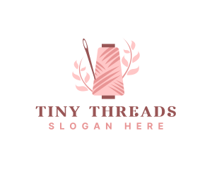 Sewing Needle Plant logo design