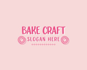 Swirly Baking Pastry  logo design