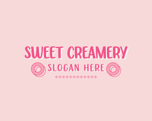 Swirly Baking Pastry  logo design