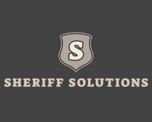 Sheriff - Sheriff Security Shield logo design