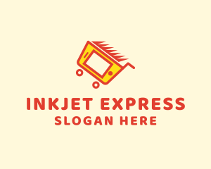 Express Mobile Cart logo design