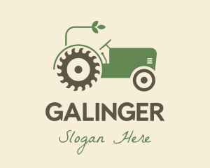 Truck - Agriculture Plant Tractor logo design
