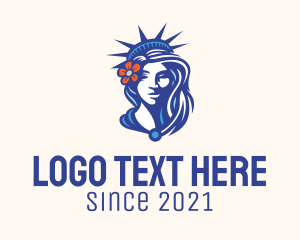 Liberty - Statue of Liberty Mascot logo design