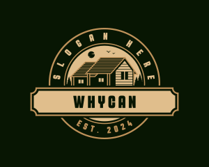 Home - Cabin Roofing Property logo design