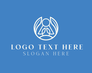 Leaf - Yoga Health Spa logo design