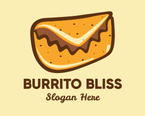 Burrito - Mail Taco Burrito logo design