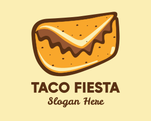 Mail Taco Burrito logo design