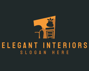  Interior Furniture Decoration logo design