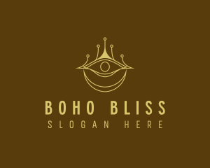Spiritual Boho Eye logo design