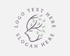 Eco - Natural Tree Wellness logo design