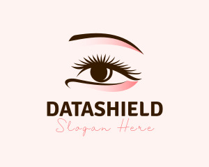 Brow Lamination - Beautiful Eye Makeup Lashes logo design