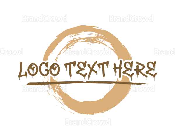 Skater Streetwear Wordmark Logo