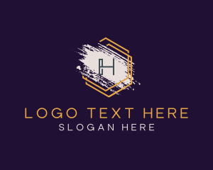 Luxury - Luxury Brushstroke Letter H logo design