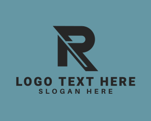 Professional - Modern Business Letter R logo design