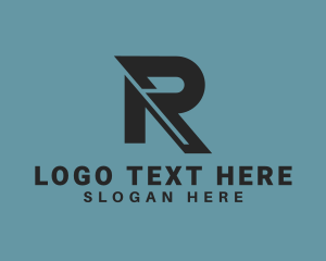 Organization - Modern Business Letter R logo design