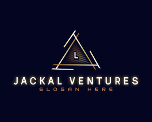 Luxury Triangle Bank logo design